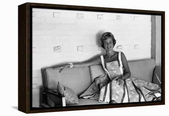 Dodie Currie, 25, Pacific Palisades, Los Angeles, California-Allan Grant-Framed Premier Image Canvas