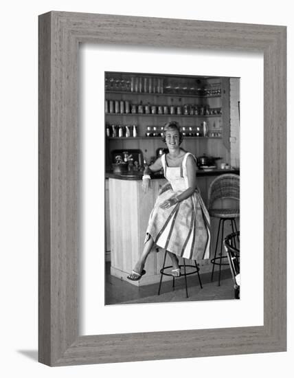 Dodie Currie, 25, Pacific Palisades, Los Angeles, California-Allan Grant-Framed Photographic Print