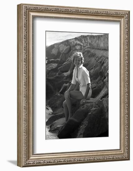 Dodie Currie, 25, Pacific Palisades, Los Angeles, California-Allan Grant-Framed Photographic Print