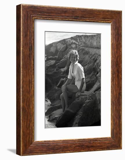 Dodie Currie, 25, Pacific Palisades, Los Angeles, California-Allan Grant-Framed Photographic Print