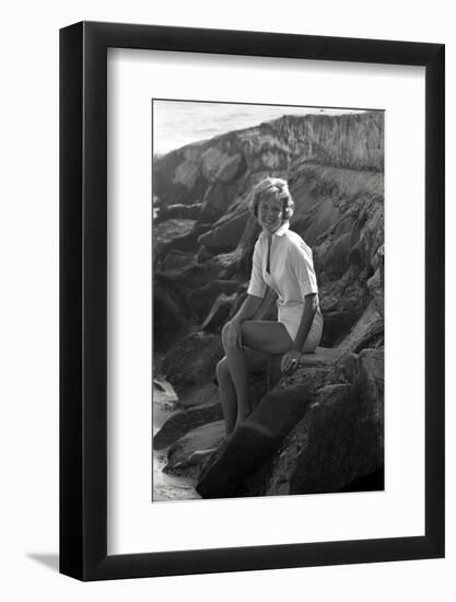 Dodie Currie, 25, Pacific Palisades, Los Angeles, California-Allan Grant-Framed Photographic Print