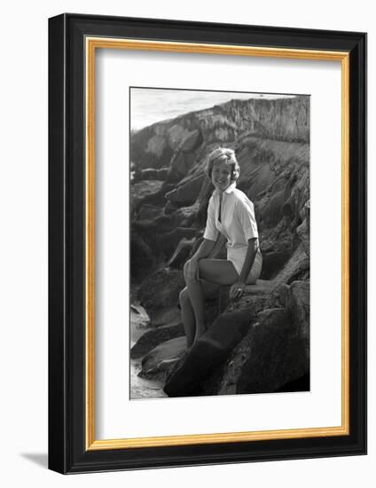 Dodie Currie, 25, Pacific Palisades, Los Angeles, California-Allan Grant-Framed Photographic Print