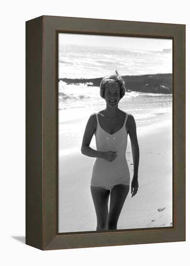 Dodie Currie, 25, Pacific Palisades, Los Angeles, California-Allan Grant-Framed Premier Image Canvas