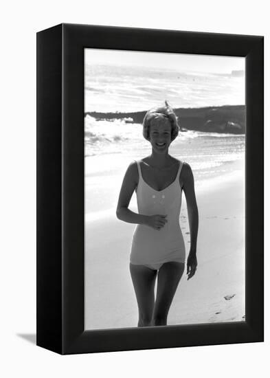 Dodie Currie, 25, Pacific Palisades, Los Angeles, California-Allan Grant-Framed Premier Image Canvas