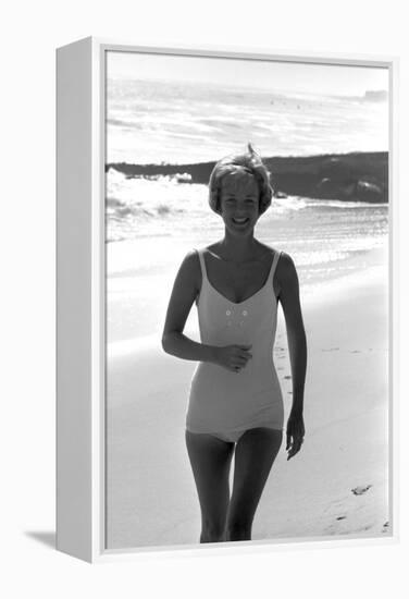 Dodie Currie, 25, Pacific Palisades, Los Angeles, California-Allan Grant-Framed Premier Image Canvas