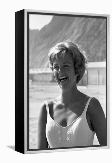 Dodie Currie, 25, Pacific Palisades, Los Angeles, California-Allan Grant-Framed Premier Image Canvas