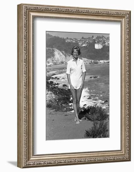 Dodie Currie, 25, Pacific Palisades, Los Angeles, California-Allan Grant-Framed Photographic Print