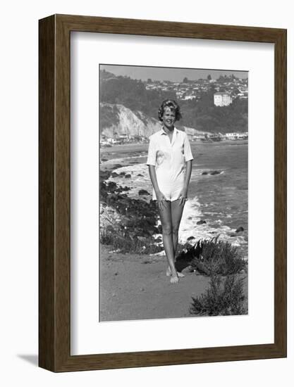 Dodie Currie, 25, Pacific Palisades, Los Angeles, California-Allan Grant-Framed Photographic Print