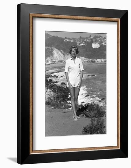 Dodie Currie, 25, Pacific Palisades, Los Angeles, California-Allan Grant-Framed Photographic Print