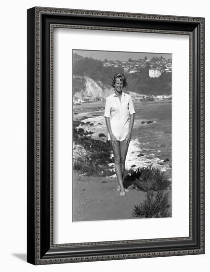 Dodie Currie, 25, Pacific Palisades, Los Angeles, California-Allan Grant-Framed Photographic Print