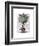 Dodo in Teacup with Dragonflies-Fab Funky-Framed Premium Giclee Print