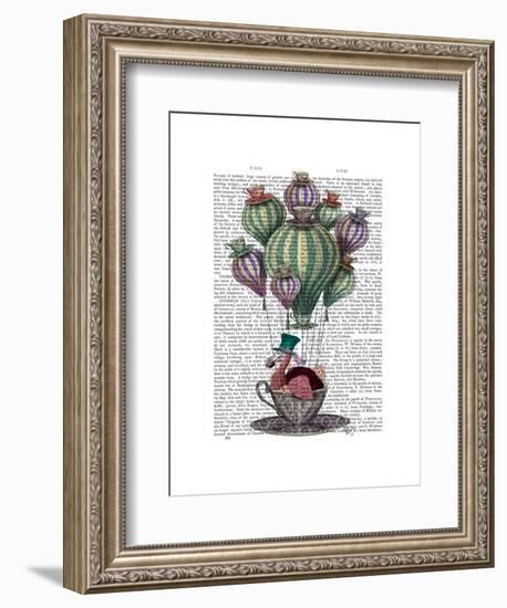 Dodo in Teacup-Fab Funky-Framed Art Print