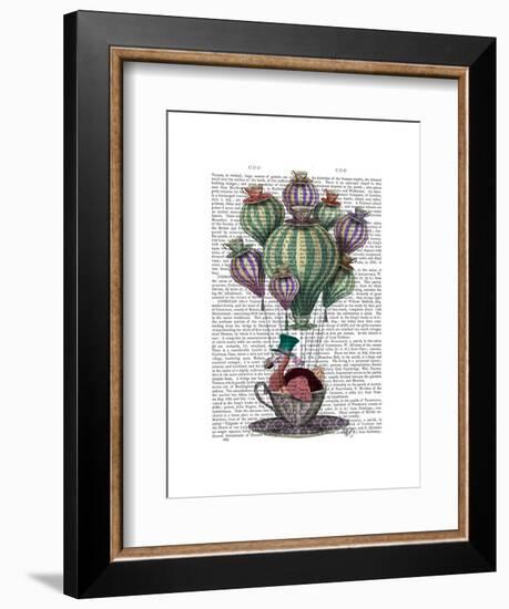 Dodo in Teacup-Fab Funky-Framed Art Print