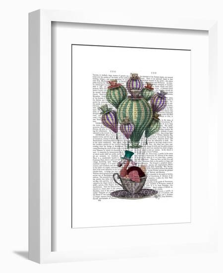 Dodo in Teacup-Fab Funky-Framed Art Print