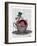 Dodo in Teacup-Fab Funky-Framed Art Print