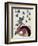 Dodo with Hanging Teacups-Fab Funky-Framed Art Print