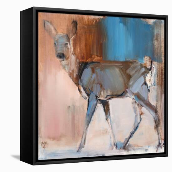 Doe a Deer, 2014,-Mark Adlington-Framed Premier Image Canvas