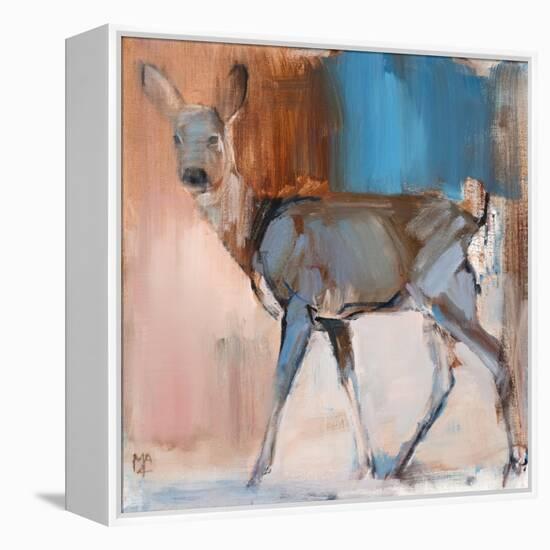 Doe a Deer, 2014,-Mark Adlington-Framed Premier Image Canvas