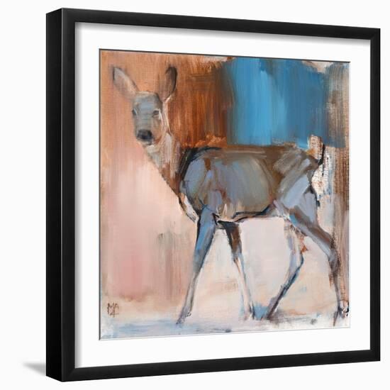 Doe a Deer, 2014,-Mark Adlington-Framed Premium Giclee Print