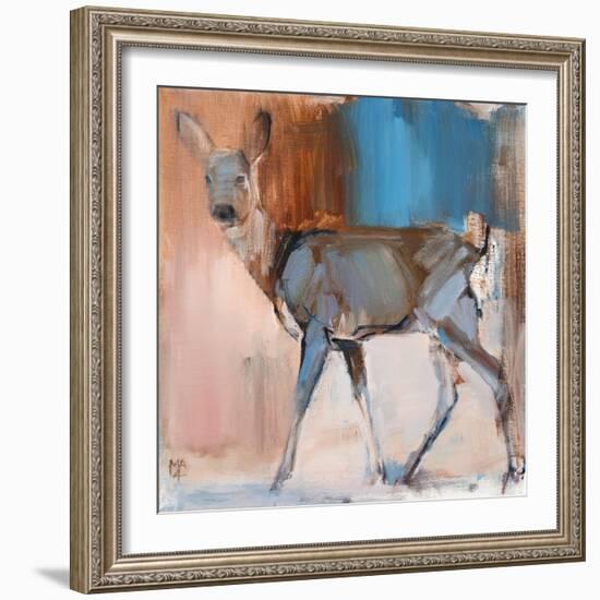 Doe a Deer, 2014,-Mark Adlington-Framed Giclee Print