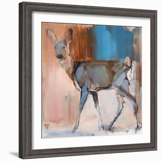 Doe a Deer, 2014,-Mark Adlington-Framed Giclee Print