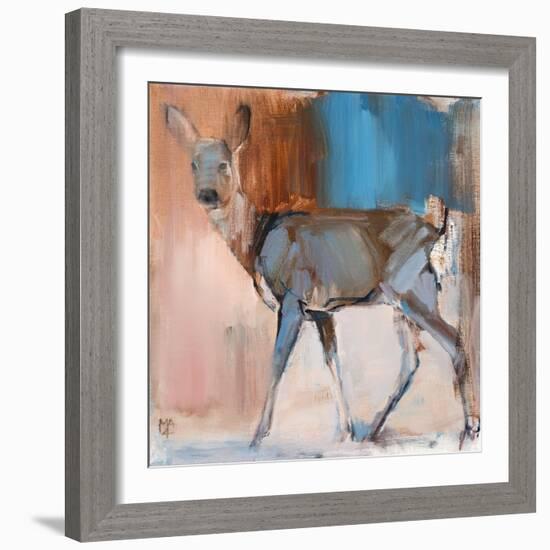 Doe a Deer, 2014,-Mark Adlington-Framed Giclee Print