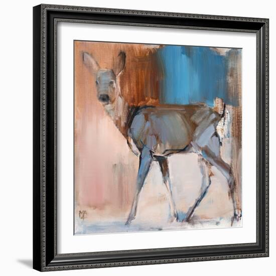 Doe a Deer, 2014,-Mark Adlington-Framed Giclee Print