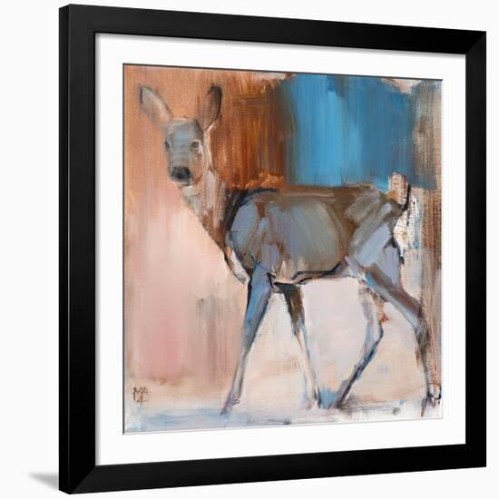 Doe a Deer, 2014,-Mark Adlington-Framed Giclee Print