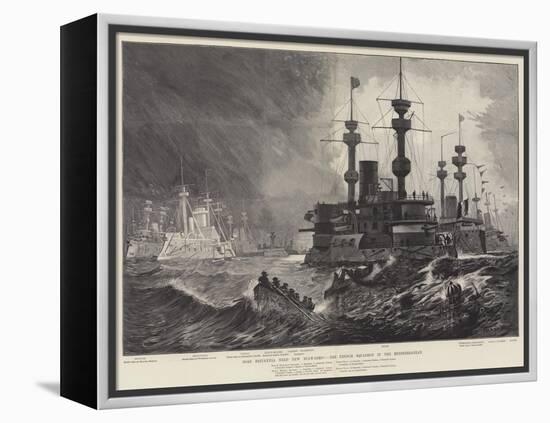 Does Britannia Need New Bulwarks? the French Squadron in the Mediterranean-Fred T. Jane-Framed Premier Image Canvas