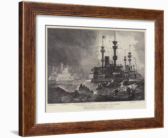 Does Britannia Need New Bulwarks? the French Squadron in the Mediterranean-Fred T. Jane-Framed Giclee Print