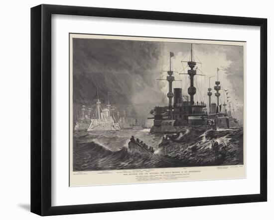 Does Britannia Need New Bulwarks? the French Squadron in the Mediterranean-Fred T. Jane-Framed Giclee Print