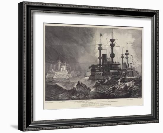 Does Britannia Need New Bulwarks? the French Squadron in the Mediterranean-Fred T. Jane-Framed Giclee Print