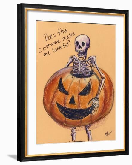 Does this costume make me look fat?-Marie Marfia-Framed Giclee Print