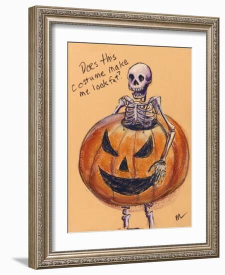 Does this costume make me look fat?-Marie Marfia-Framed Giclee Print