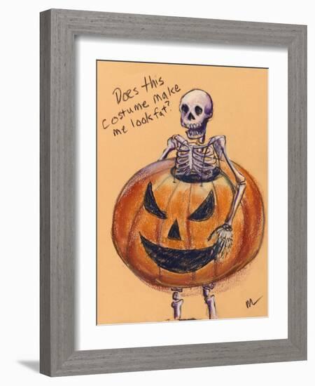 Does this costume make me look fat?-Marie Marfia-Framed Giclee Print