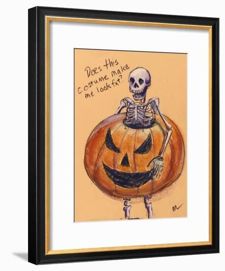 Does this costume make me look fat?-Marie Marfia-Framed Giclee Print