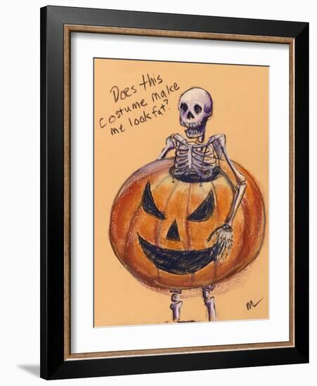 Does this costume make me look fat?-Marie Marfia-Framed Giclee Print