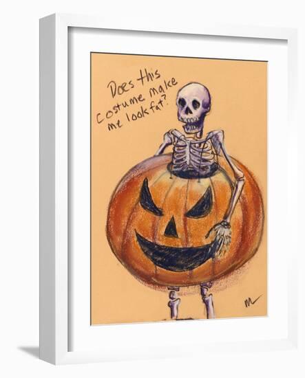 Does this costume make me look fat?-Marie Marfia-Framed Giclee Print