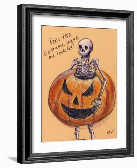 Does this costume make me look fat?-Marie Marfia-Framed Giclee Print