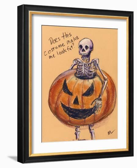 Does this costume make me look fat?-Marie Marfia-Framed Giclee Print