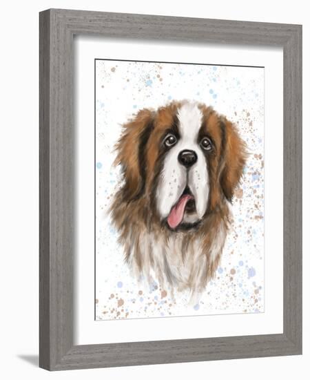 Dog 2-MAKIKO-Framed Giclee Print