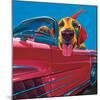 Dog About Town-Ron Burns-Mounted Art Print