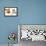 Dog and Cat above White Banner-websubstance-Framed Premier Image Canvas displayed on a wall