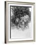 Dog and Donkey Team-null-Framed Photographic Print