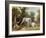 Dog and Hare-Jean-Baptiste Oudry-Framed Giclee Print