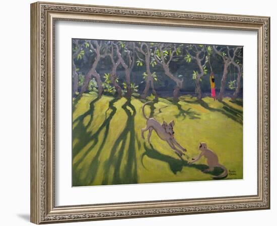 Dog and Monkey, 1998-Andrew Macara-Framed Giclee Print