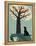 Dog and Squirrel-Rocket 68-Framed Premier Image Canvas