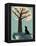 Dog and Squirrel-Rocket 68-Framed Premier Image Canvas