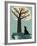 Dog and Squirrel-Rocket 68-Framed Giclee Print