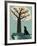 Dog and Squirrel-Rocket 68-Framed Giclee Print